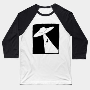 Alien Abduction Baseball T-Shirt